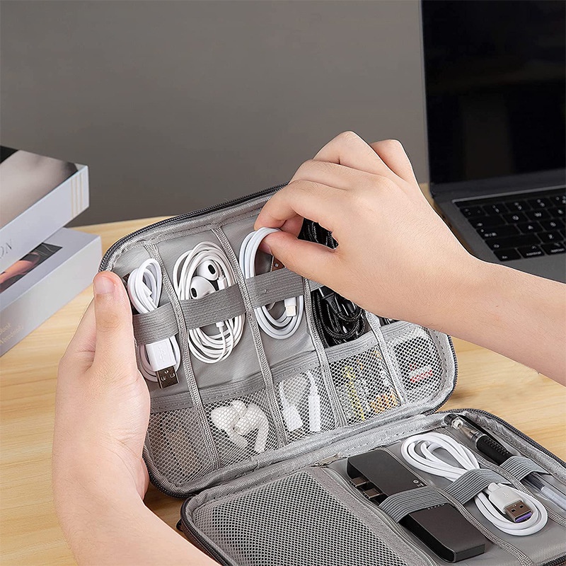 Đồng Hồ Hộp Bảo Quản Người Tổ Chức Du Lịch Di Động Mang Theo Cho iWatch Dây Đồng Hồ Dây Đeo Đồng Hồ Túi Tổ Chức Cho Đồng Hồ Thông Minh Sạc Tai Nghe Phụ Kiện Đồng Hồ