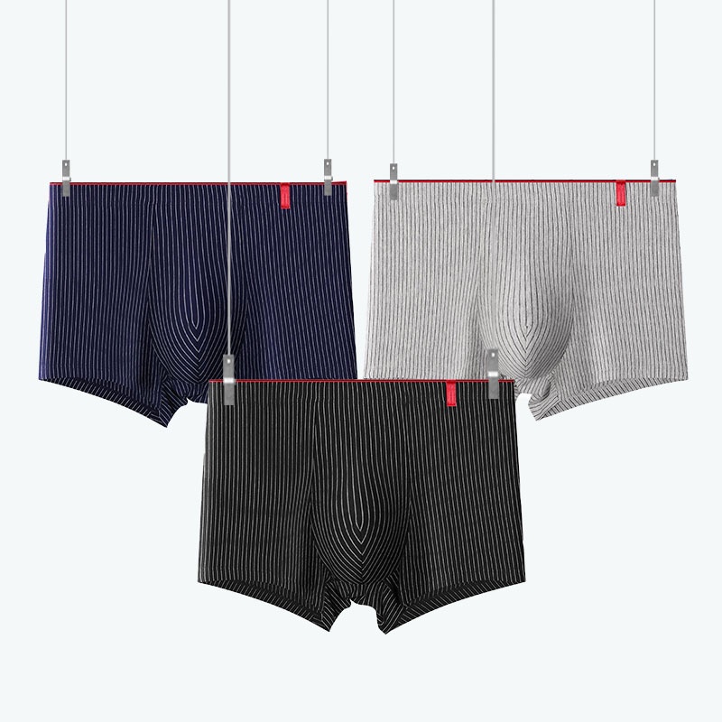 Mô tả Bộ 3 Quần Lót boxer plus size Cho Nam - 2