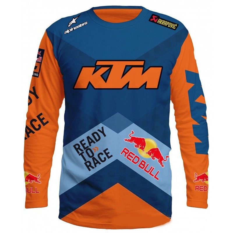 Áo thun dài tay in hình KTM 3D size s đến 3XL