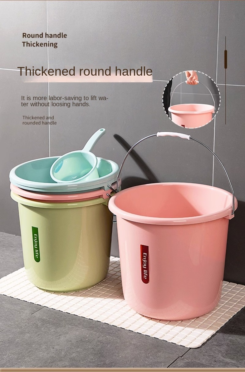 Mô tả Bộ 3 xô đựng nước JUJIAJIA cỡ lớn cho gia đình - 2