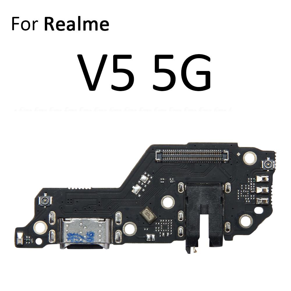 Đế sạc nguồn Cổng sạc USB Bảng cắm Cáp mềm cho OPPO Realme V3 V5 V11 5G V11s V13 V15 V20 V23 V23i V25 Thay thế các bộ phận