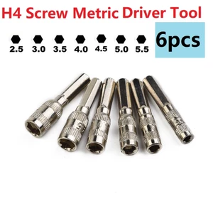 Dụng Cụ Tua Vít Lục Giác 6 Trong 1 2.5 / 3 / 3.5 / 4 / 4.5 / 5mm h4 Chuyên Dụng