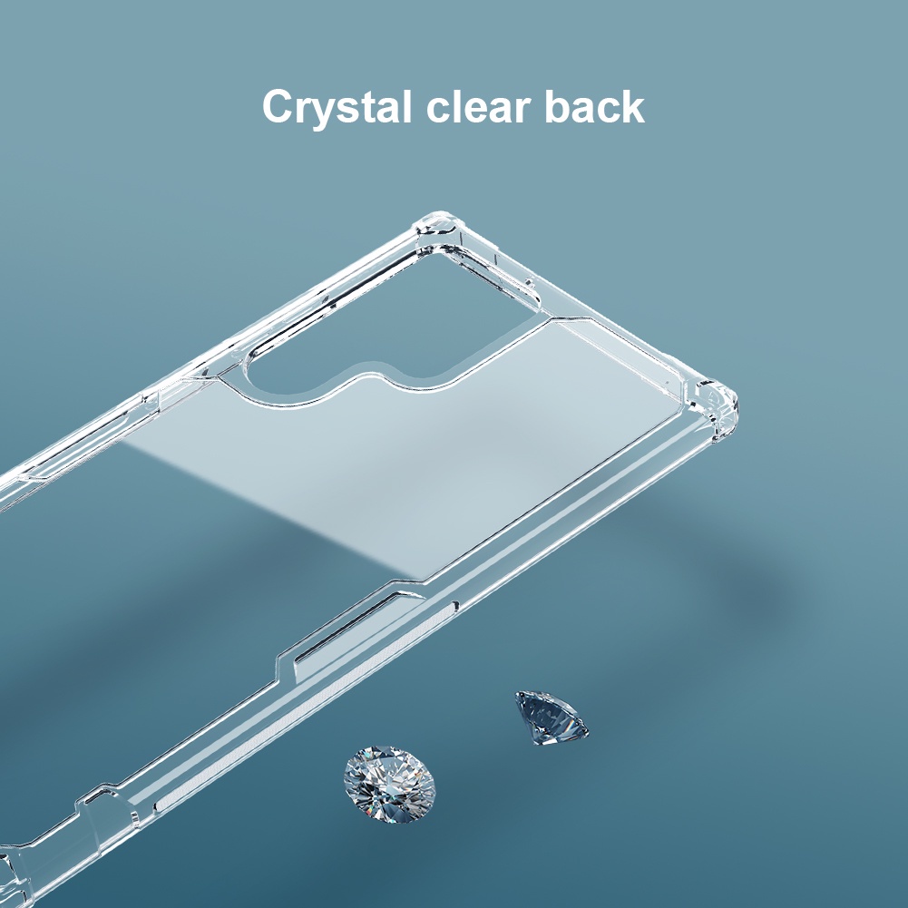 Mô tả Ốp Điện Thoại Nillkin Bằng TPU Mềm Trong Suốt Siêu Mỏng Có Túi Khí Chống Sốc Cho Samsung S24 Ultra S24 + S24 - 4