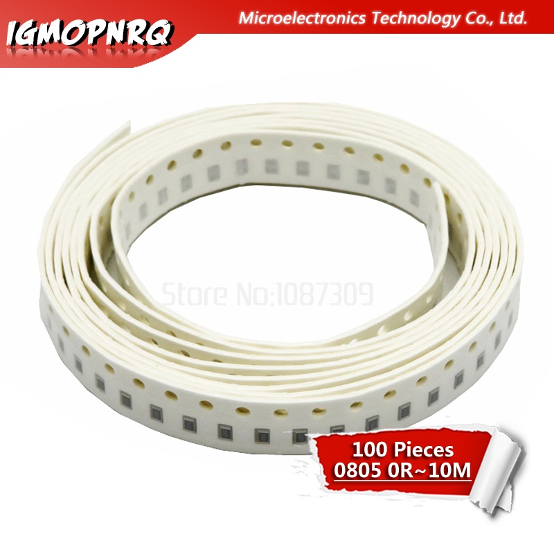 Resistenze SMD 1206 &ndash; Valori Da 160K A 510K Ohm &ndash; &plusmn;5% &ndash; Lotto CX, Nuovo