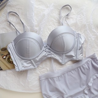 Bộ Áo Ngực + Quần Lót Không Đường May Nâng Ngực Thời Trang Quyến Rũ Cho Nữ
