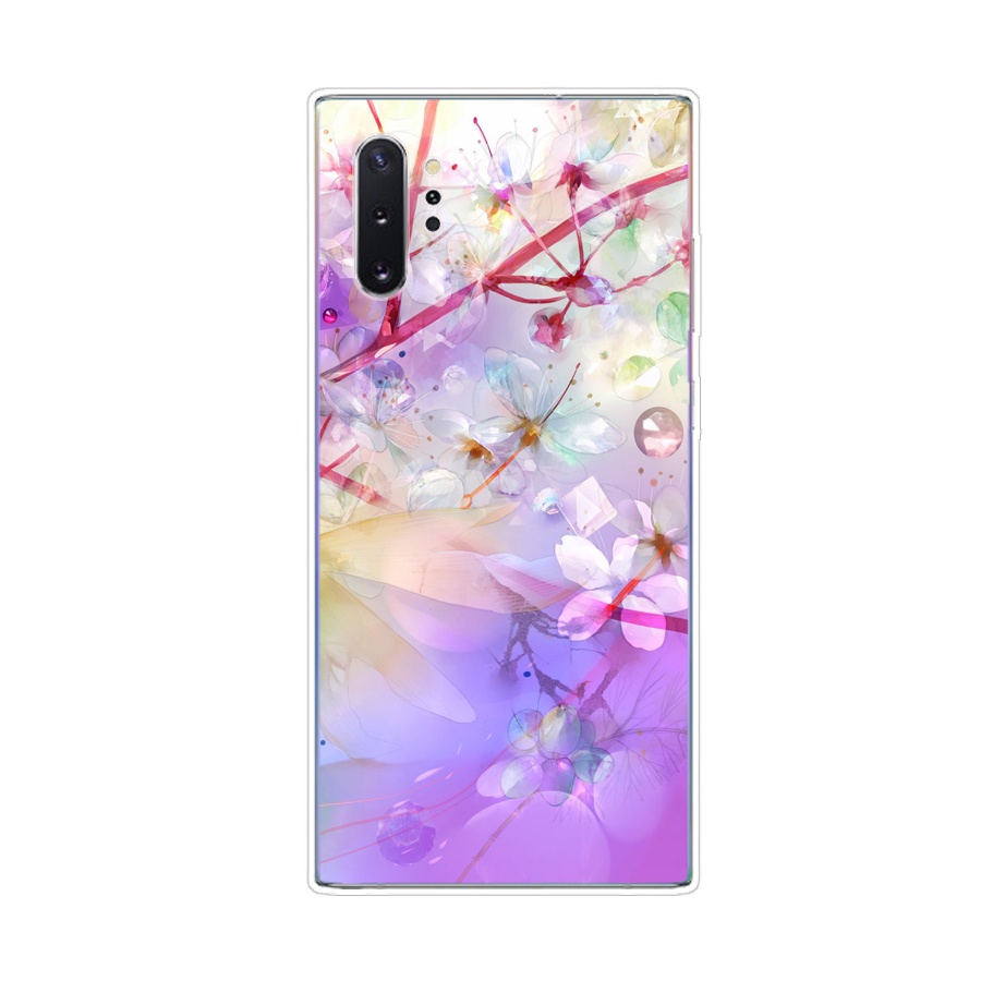 Ôp Điện Thoại Silicon Dẻo Thời Trang Sang Trọng Cho samsung galaxy note 10 plus Ốp