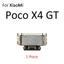 Type-C Micro Jack Kết Nối Ổ Cắm Cho XiaoMi Poco C40 C50 C51 C55 F4 F5 M4 M5 Mi X3 X4 X5 Pro GT Sạc Dock Cắm Cổng Thay Thế Các Bộ Phận