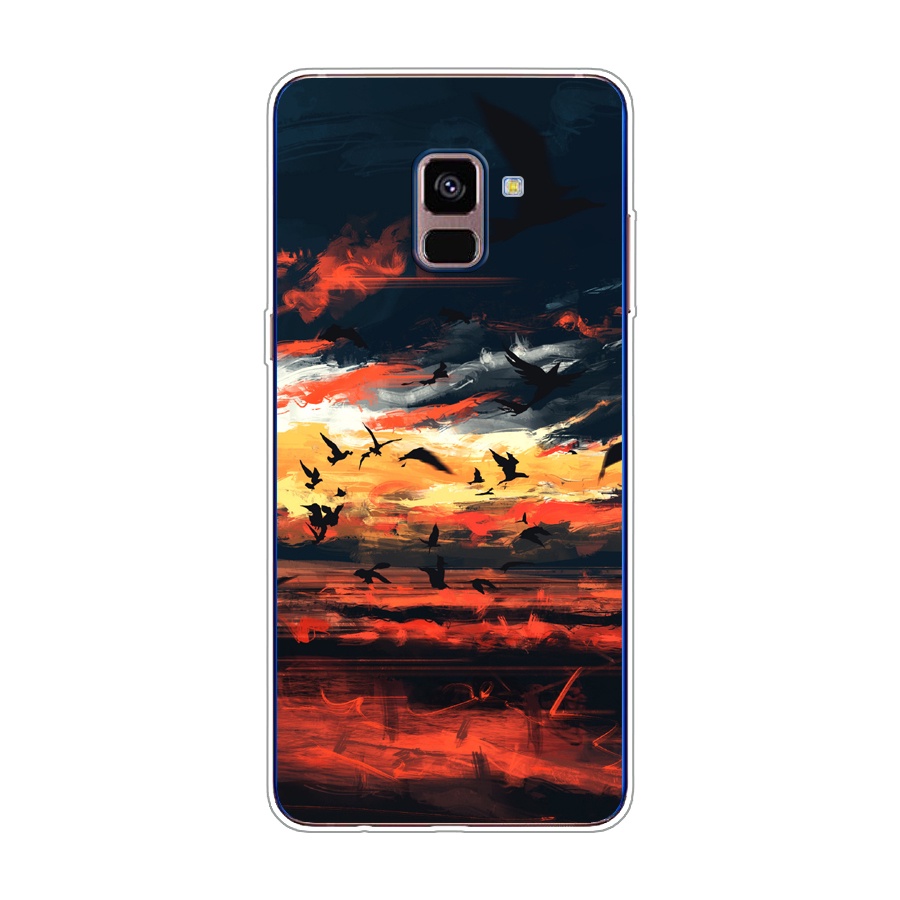 Ốp Điện Thoại Silicon Mềm Cho samsung galaxy a8 plus 2018 / a8 plus 2018