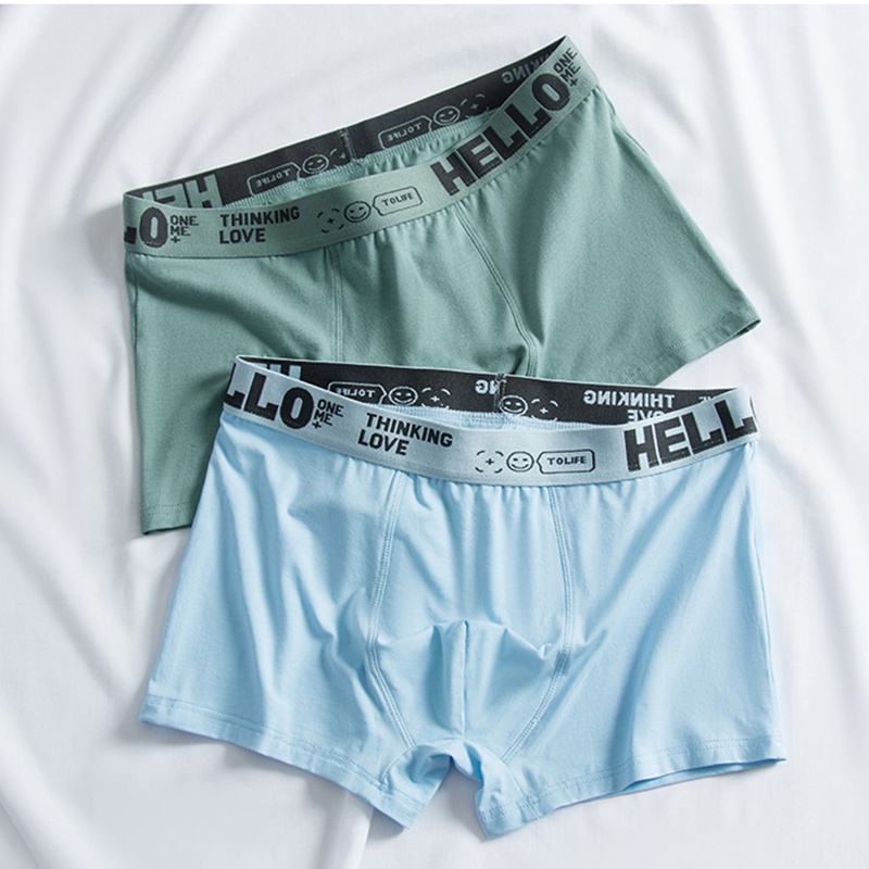 Mô tả Ecmln Quần Lót Boxer Nam Dạng Lồi Chữ u Thoáng Khí plus size - 3