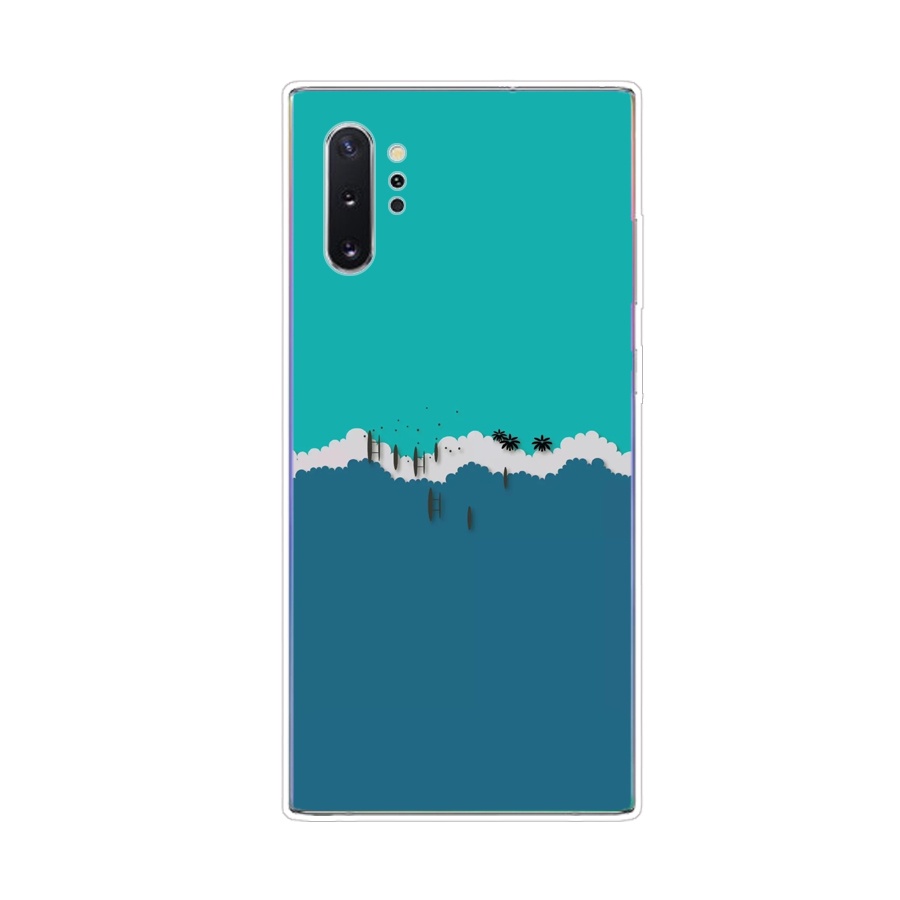 Ôp Điện Thoại Silicon Dẻo Thời Trang Sang Trọng Cho samsung galaxy note 10 plus Ốp