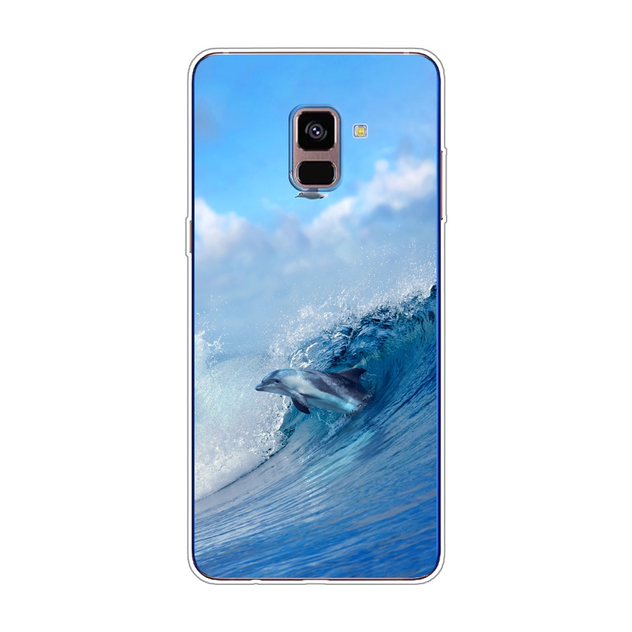 Ốp Điện Thoại Silicon Mềm Cho samsung galaxy a8 plus 2018 / a8 plus 2018