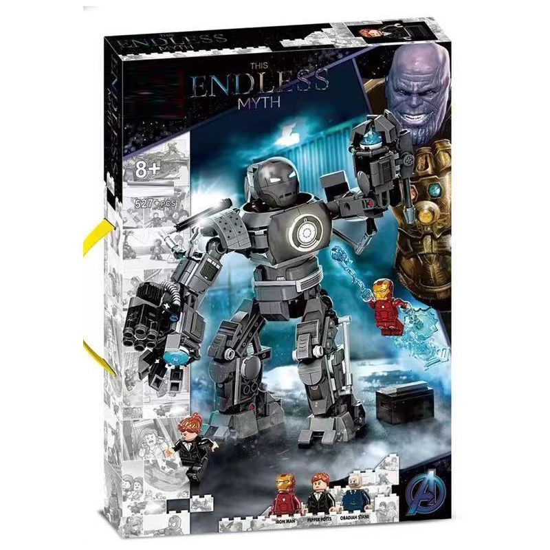 LEGO 76190 Steel Mech MK1 Iron Overlord Battle for Boys Câu đố ghép ...