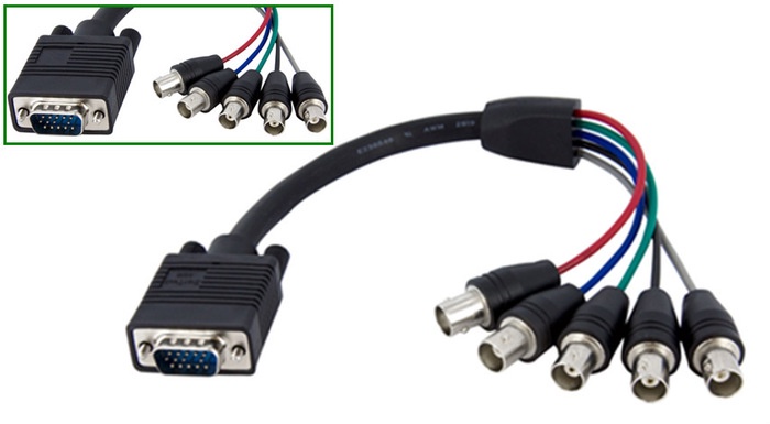 Đầu Nối Chuyển Đổi vga Sang 5bnc | Shopee Việt Nam