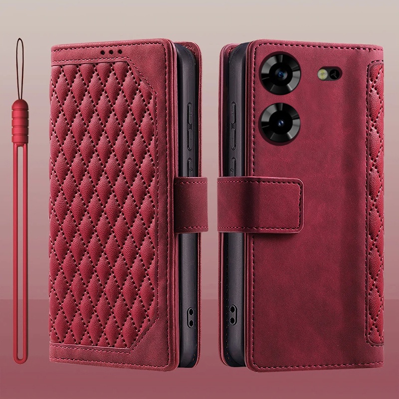 Bao Da Điện Thoại Dạng Ví Nắp Lật Cho tecno pova 5 pro lh8n tecno pova 5 lh7n pova5 pro
