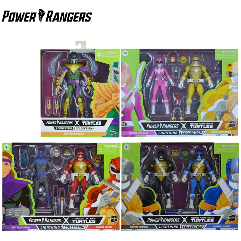 Hasbro Power Rangers X Teenage Mutant Ninja Turtles Lightning Morphed ...