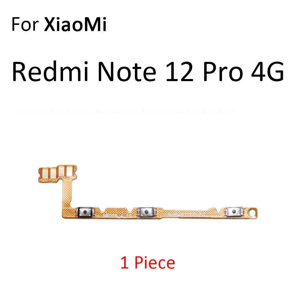 Mạch Nút Âm Lượng Thay Thế Cho Điện Thoại XiaoMi Redmi Note 12S 12 Pro Plus Discovery Speed 4G 5G