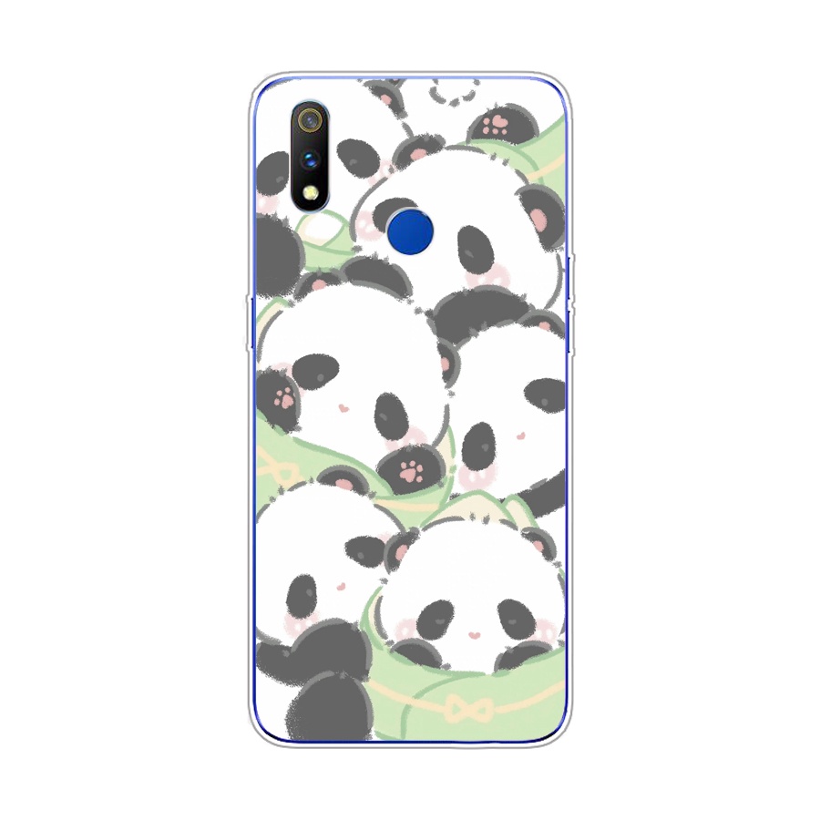Ôp Điện Thoại Silicon Dẻo Họa Tiết Thời Trang Sang Trọng Cho oppo realme 3 pro Ốp