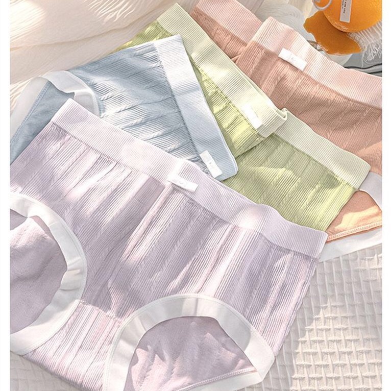 [Phong Cách Mới] Quần Lót cotton Không Đường May Thoải Mái Kháng Khuẩn Thân Thiện Với Da Nữ Sinh Trung Bình