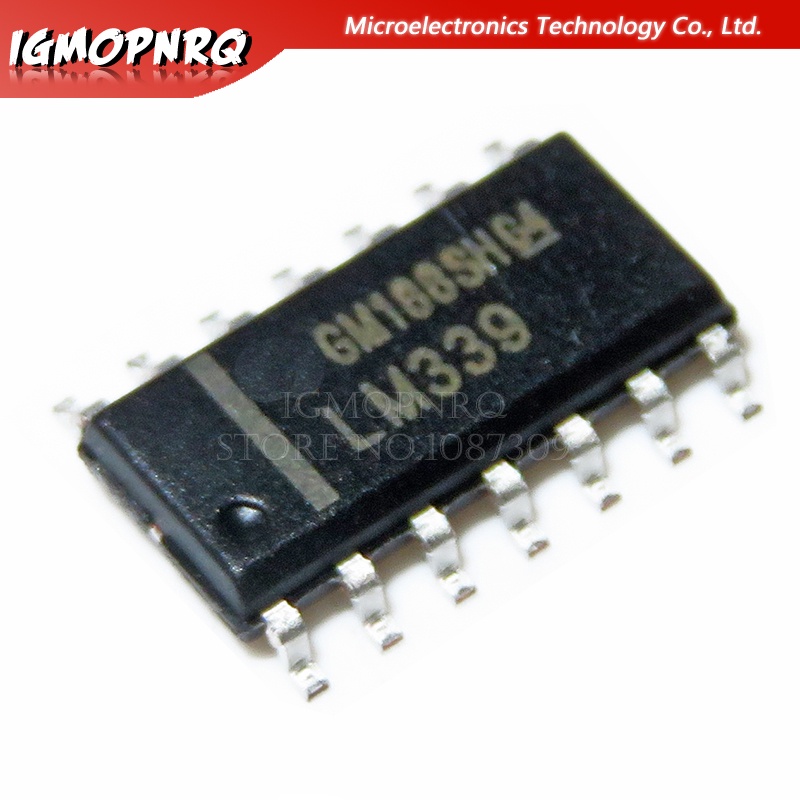Bộ 25 Linh Kiện Điện Tử lm339dr lm339d lm339 339 sop-14 Mới | Shopee ...