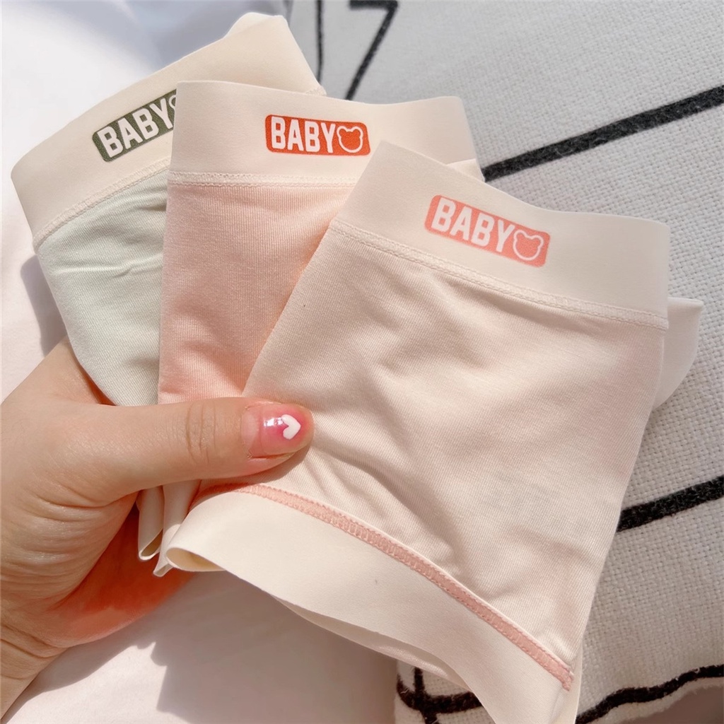 Quần Lót cotton Không Đường May Kháng Khuẩn Nâng Hông Trẻ Trung Gợi Cảm Cho Nữ