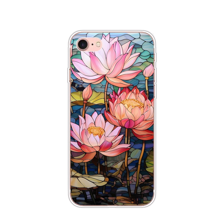 Ôp Điện Thoại Silicon Dẻo Thời Trang Sang Trọng Cho iphone 7 8 se 2020 Ốp