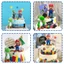 14cm Trò Chơi Super Mario Bros Mô Hình Búp Bê Luigi Yoshi Đào Lừa Kong Nấm Nhân Vật Đồ Chơi Trẻ Em Người Hâm Mộ Sinh Nhật Xmas