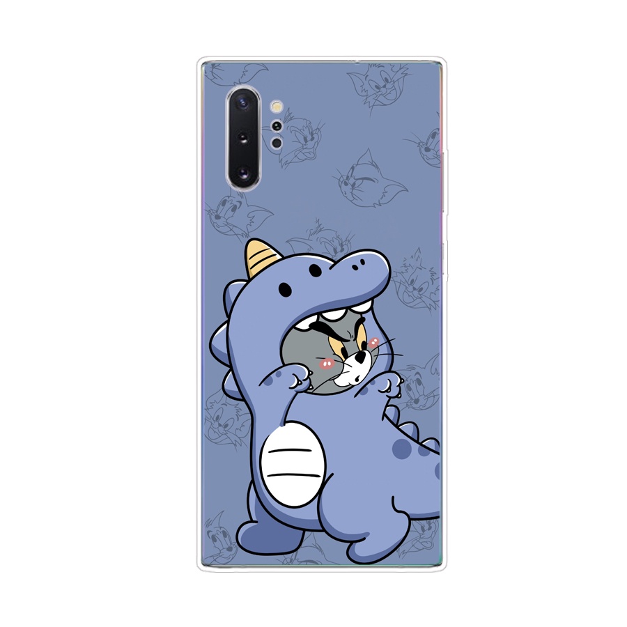 Ôp Điện Thoại Silicon Dẻo Thời Trang Sang Trọng Cho samsung galaxy note 10 plus Ốp