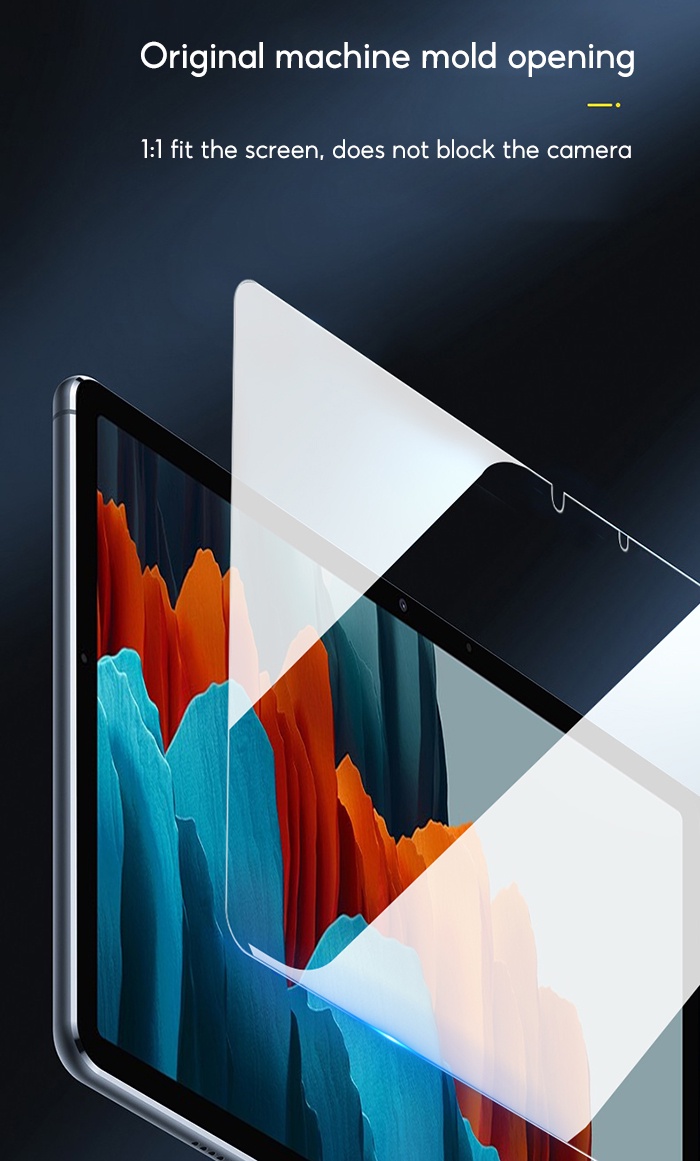 Mô tả TBTIC Cho Samsung Tab S10 S6 Lite A9 S9 Plus 11 8.7 A8 S6 10.5 A7 Lite 10.4 P620 S8 S7 11 FE 10.9 Kính Cường Lực Bảo Vệ Màn Hình - 9