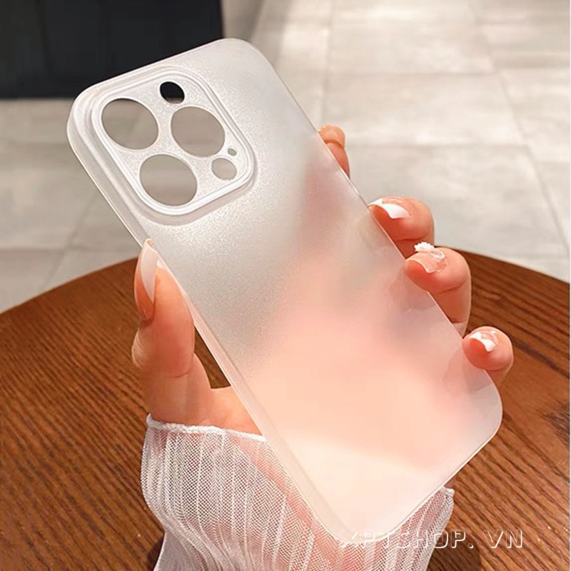 Ốp Điện Thoại Siêu Mỏng Trong Suốt Cho iPhone 17 Pro Max 16 Plus 15 14 13 12 11 Vỏ Mềm TPU Chống Sốc