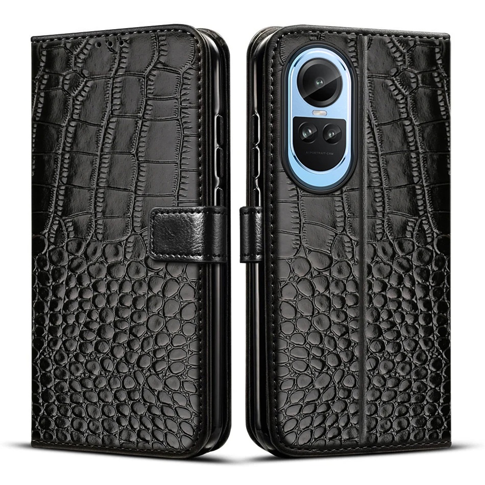 Bao Da Điện Thoại Nắp Lật Sang Trọng Bảo Vệ Cho oppo reno10 pro reno 10 pro 5g cph2525 cph2531 reno10 5g Ốp