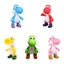 14cm Trò Chơi Super Mario Bros Mô Hình Búp Bê Luigi Yoshi Đào Lừa Kong Nấm Nhân Vật Đồ Chơi Trẻ Em Người Hâm Mộ Sinh Nhật Xmas