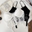 Áo bra ren hoa áo 2 dây có mút ngực kiểu croptop sang chảnh