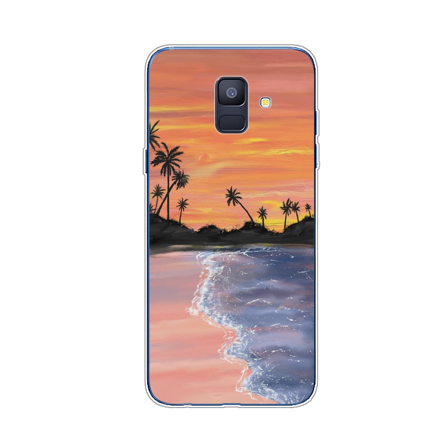 Ôp Lưng Nhựa Dẻo Chống Sốc Cho samsung galaxy a6 2018 Ốp