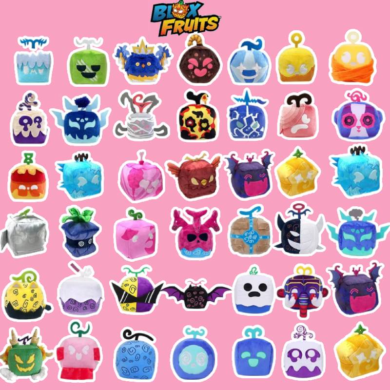 Blox Fruits Game Gấu Bông Búp bê trò chơi trái cây Roblox Fruit Game Đồ ...