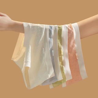 Quần Lót cotton Mềm Mại Màu Trơn Kháng Khuẩn Không Đường May Thân Thiện Với Làn Da Cho Nữ
