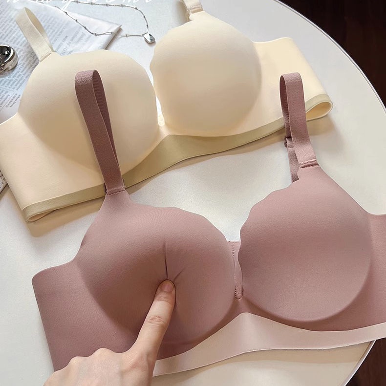 Áo Ngực Không Gọng Thép Không Đường May Có Thể Thu Gọn Chống Chảy Xệ