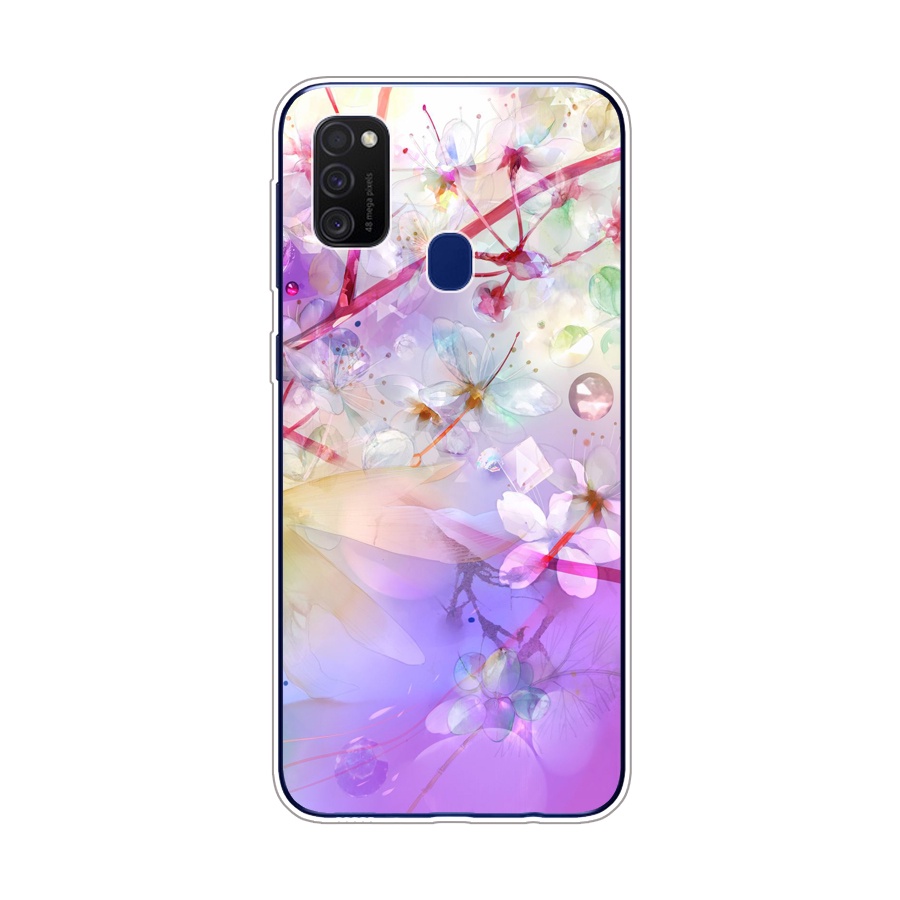 Ôp Điện Thoại Silicon Dẻo Thời Trang Sang Trọng Cho samsung galaxy m21 Ốp