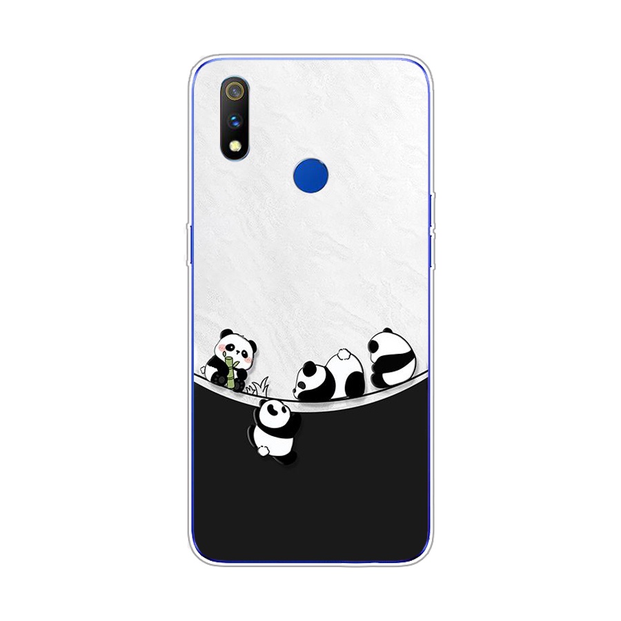 Ôp Điện Thoại Silicon Dẻo Họa Tiết Thời Trang Sang Trọng Cho oppo realme 3 pro Ốp