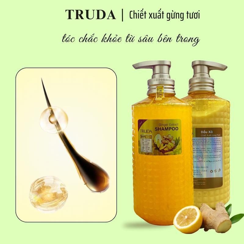 Mô tả Dầu Gội - Dầu Xả Hữu Cơ Gừng Tươi Giúp Mượt Tóc, Giảm Rụng Tóc và Gàu Ngứa cho Nam Nữ - 1
