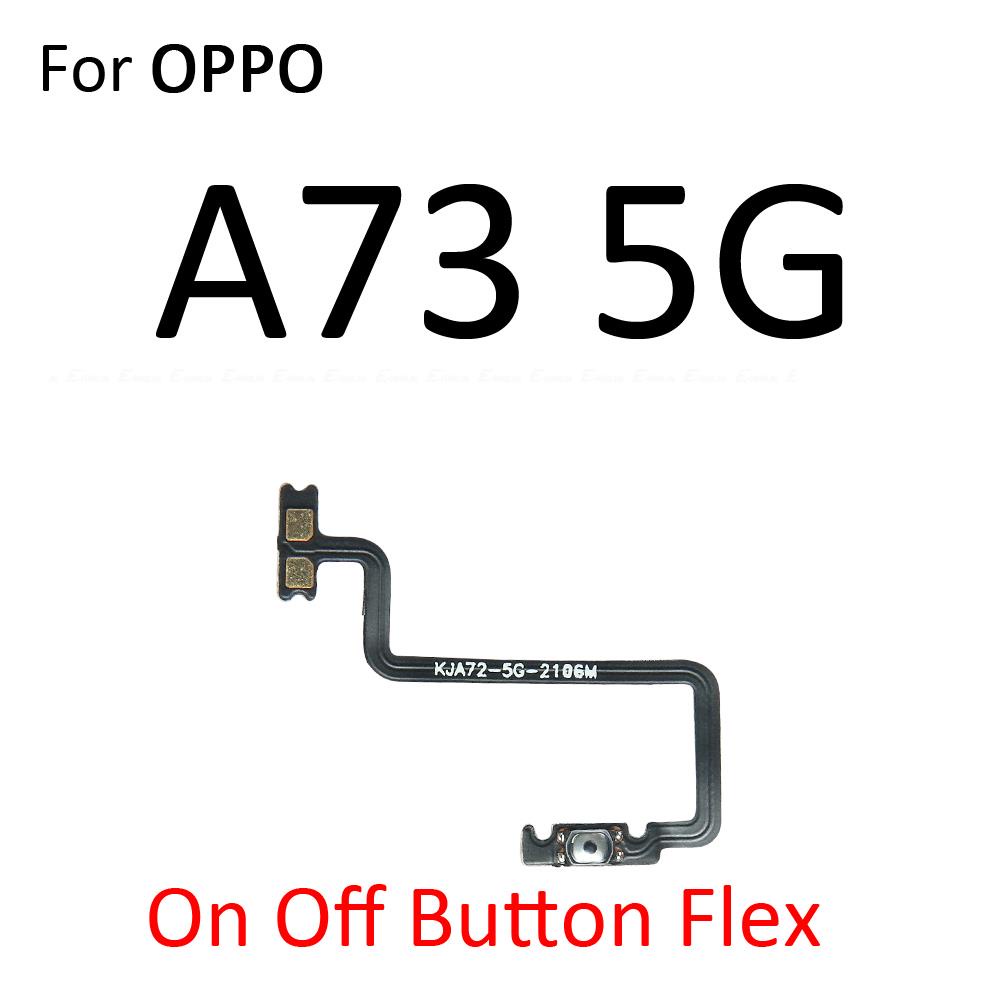 Tắt Tiếng Công Tắc Chìa Khóa Nguồn Ruy Băng Cho OPPO A72 A73 A73s A74 4G 5G 2020 2017 Điều Khiển Nút Âm Lượng Cáp Mềm Thay Thế Các Bộ Phận