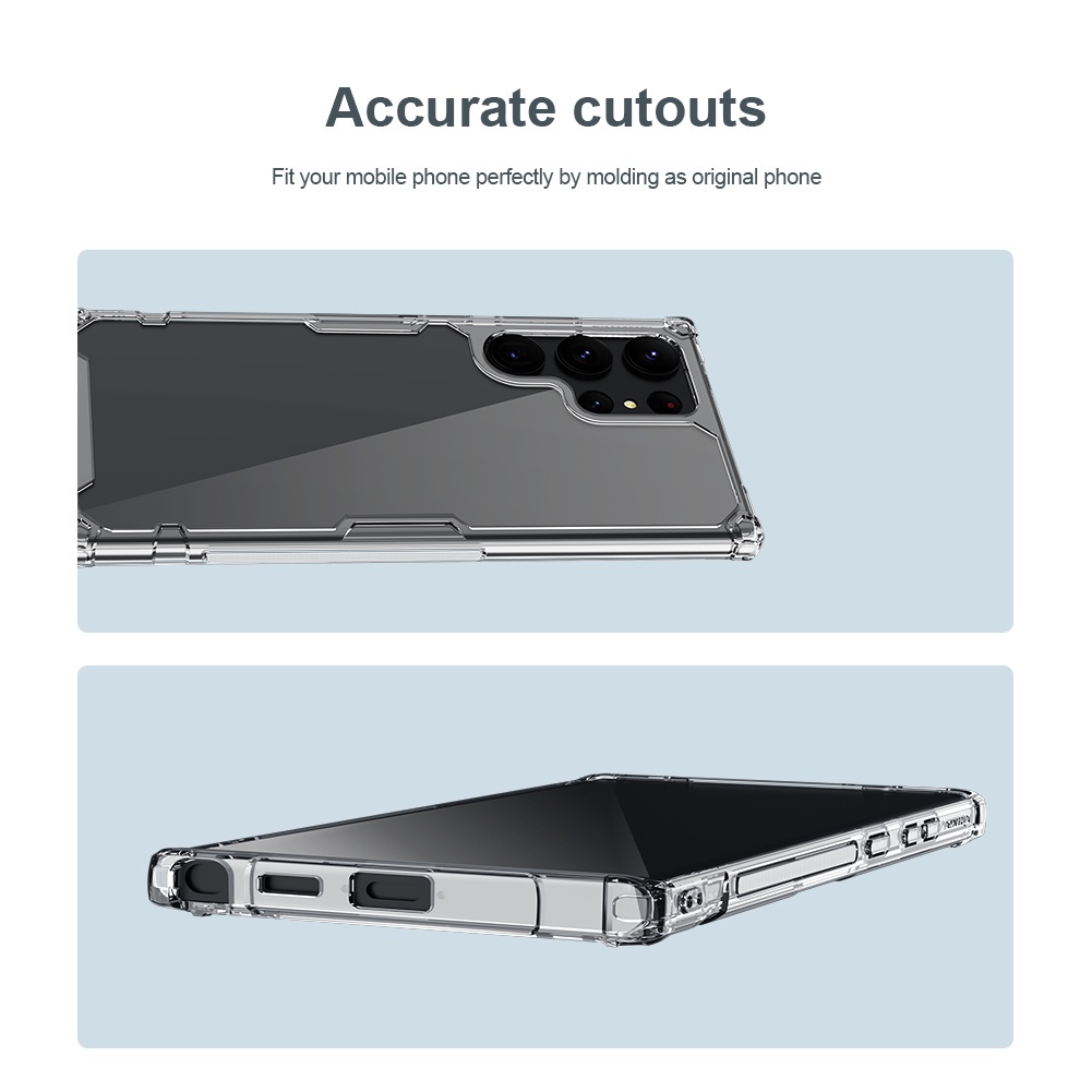 Mô tả Ốp Điện Thoại Nillkin Bằng TPU Mềm Trong Suốt Siêu Mỏng Có Túi Khí Chống Sốc Cho Samsung S24 Ultra S24 + S24 - 10