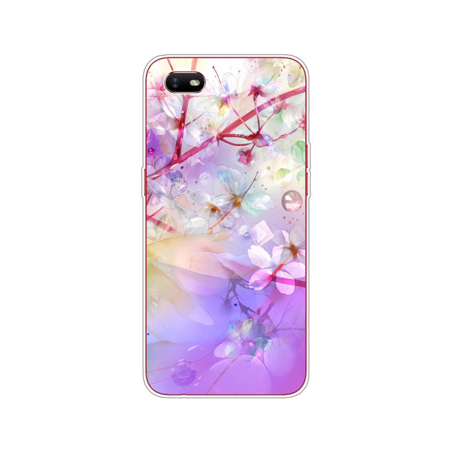 Ôp Điện Thoại Silicon Dẻo Họa Tiết Hoạt Hình Dễ Thương Cho oppo a1k realme c2 Ốp