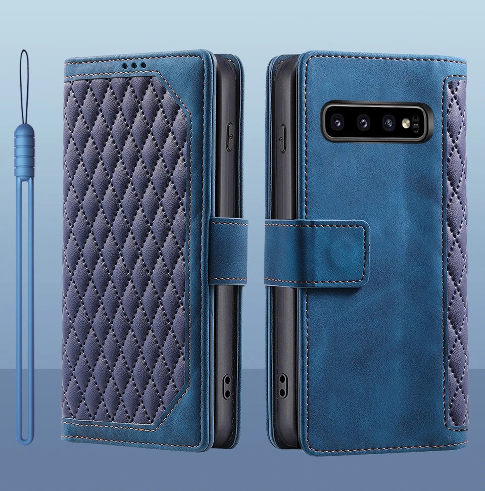 Bao Nắp Gập Chất Giả Da Có Ngăn Đựng Thẻ Cho Điện Thoại samsung galaxy s10 5g s10e plus s10 plus s10plus 5g s 10 s10 +