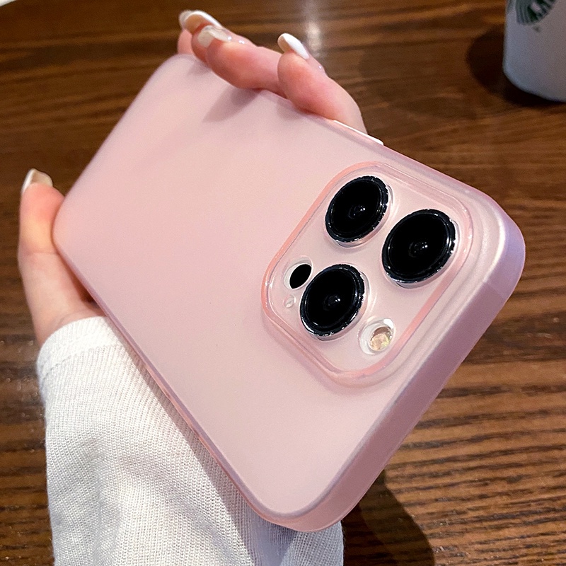Ốp Điện Thoại Siêu Mỏng Trong Suốt Cho iPhone 17 Pro Max 16 Plus 15 14 13 12 11 Vỏ Mềm TPU Chống Sốc
