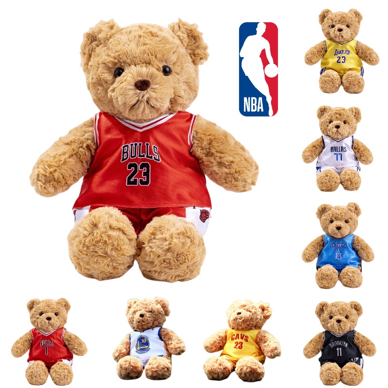 Gấu bông bóng rổ dễ thương và đáng yêu có sẵn nhiều màu sắc và thiết kế cầu thủ phù hợp cho mọi lứa tuổi và các dịp