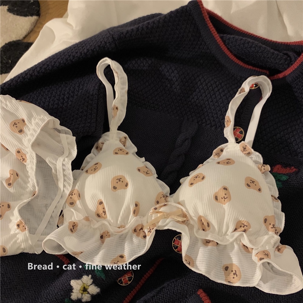 [Hàng Có Sẵn] Áo Ngực cotton Mỏng Không Gọng Đệm Ngực Thời Trang Trẻ Trung Thoải Mái Cho Nữ