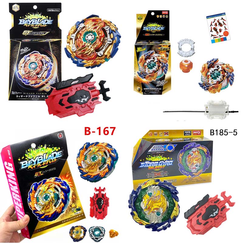 Beyblade Burst BOOSTER B-185 Vanish Fafnir Côn Kick-3 Takara Tomy Gyro Đồ Chơi Trẻ Em Quay Top KID