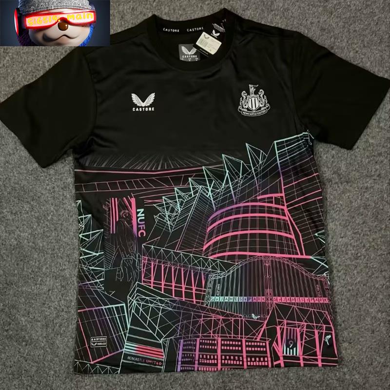 Áo đấu sân nhà khô nhanh Newcastle City Edition Club Jersey s-XXL Size 23-24