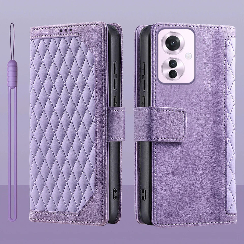 Dành Cho OPPO Reno11 F 5G Lật Da Đựng Thẻ Sách Ví Đứng Bảo Vệ Toàn Diện Cho OPPO Reno11 F 5G Reno 11F 5G Vỏ Điện Thoại