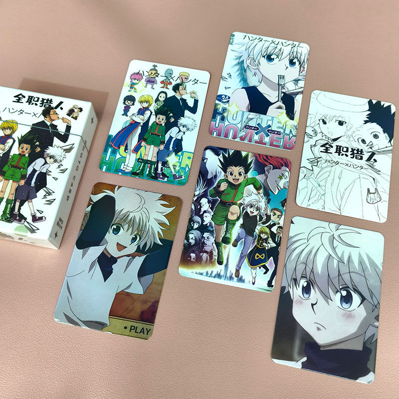 ((Mc) Card HUNTER x HUNTER GON · FREECSS Killua Zoldyck Kurapika Hisoka ...